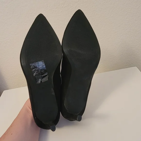 H&M Black Suede Heels - Picture 7 of 8